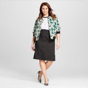 Who What Wear Floral Bomber Jacket